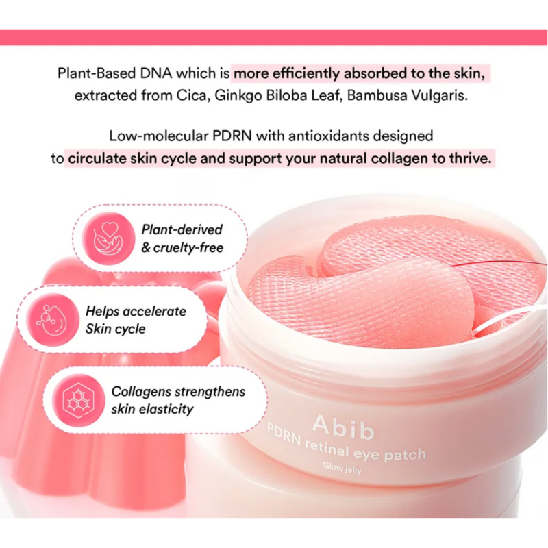 PDRN Retinal Eye Patch Glow Jelly