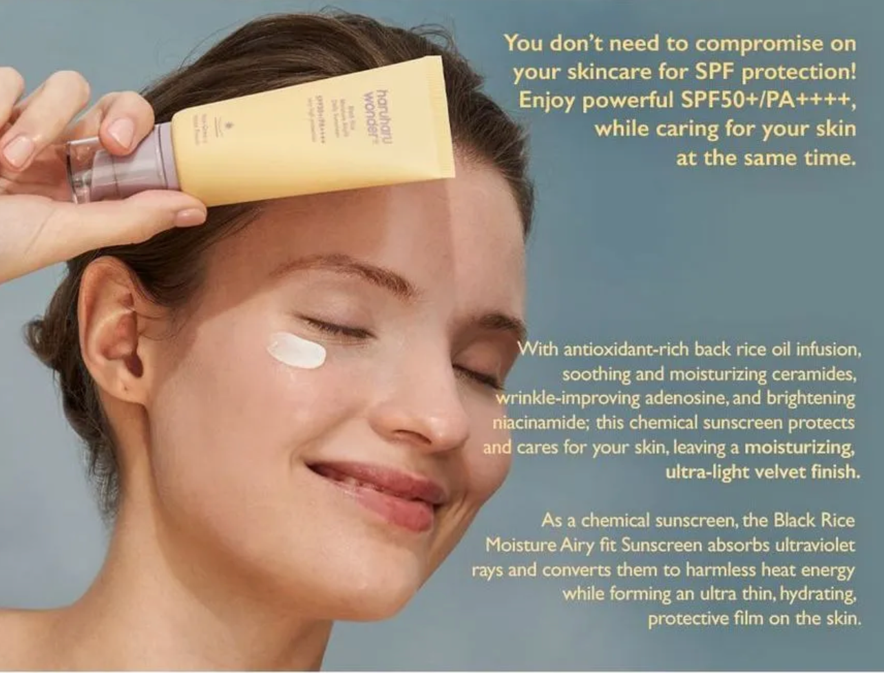 Black Rice Moisture Airyfit Sunscreen