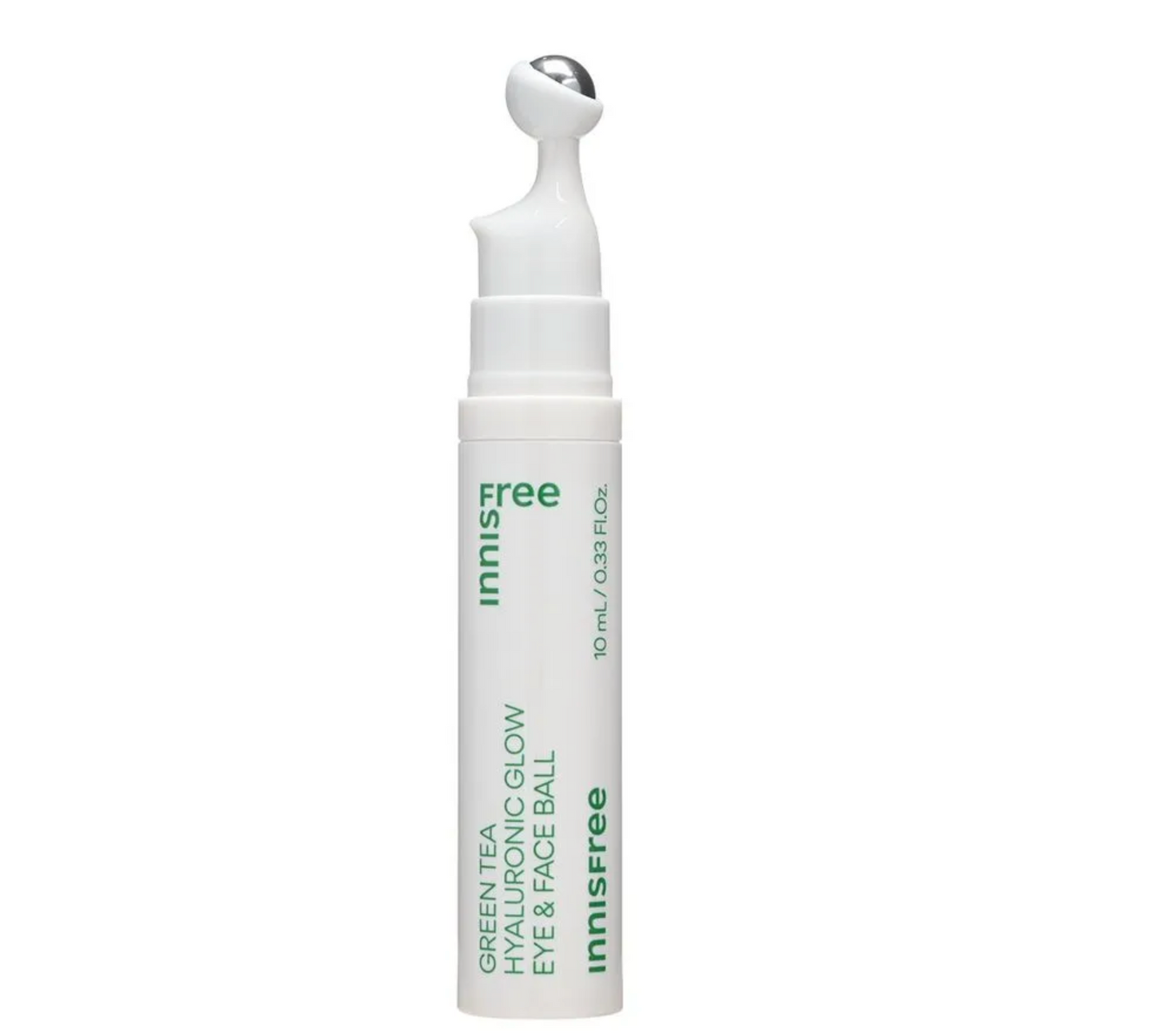 Innisfree Green Tea Hydrating Dewy Eye Base on a white background