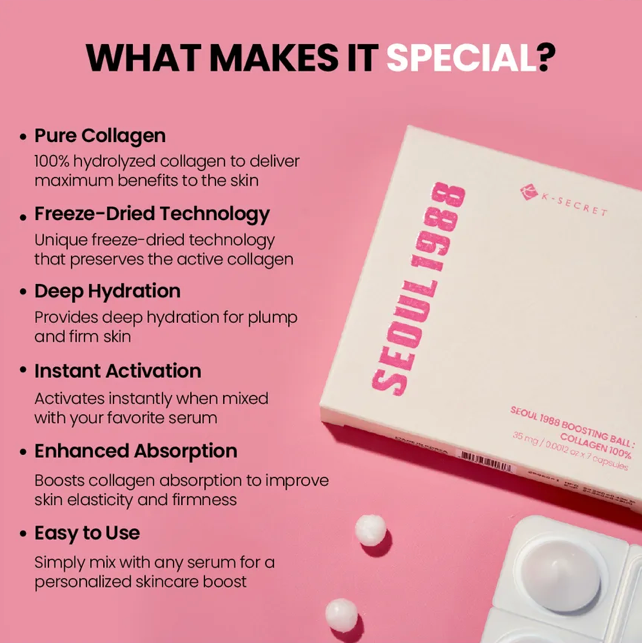 SEOUL 1988 Boosting Ball : Collagen 100%