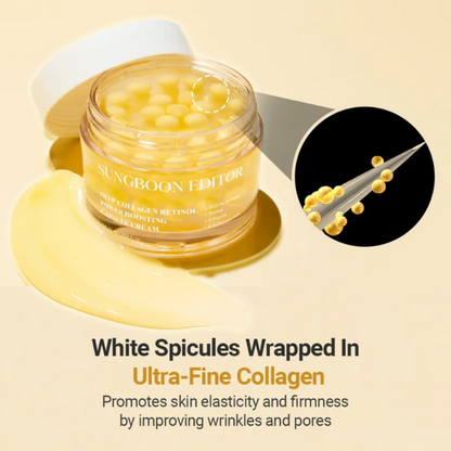 SUNGBOON EDITOR - Deep Collagen Retinol Power Boosting Capsule Cream
