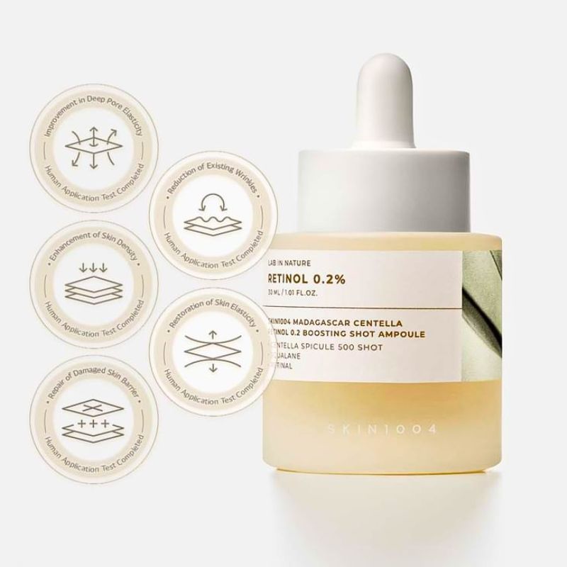 SKIN1004 - Lab in Nature Madagascar Centella Retinol 0.2 Boosting Shot Ampoule
