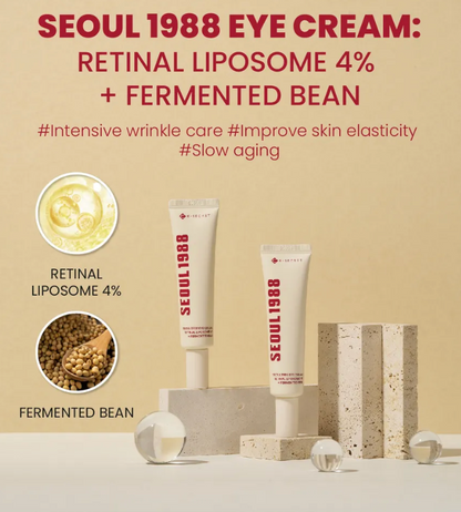 Seoul 1988 Eye Cream : Retinal Liposome 4% + Fermented Bean