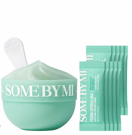 PDRN Spirulina Soothing Sherbet Mask Set