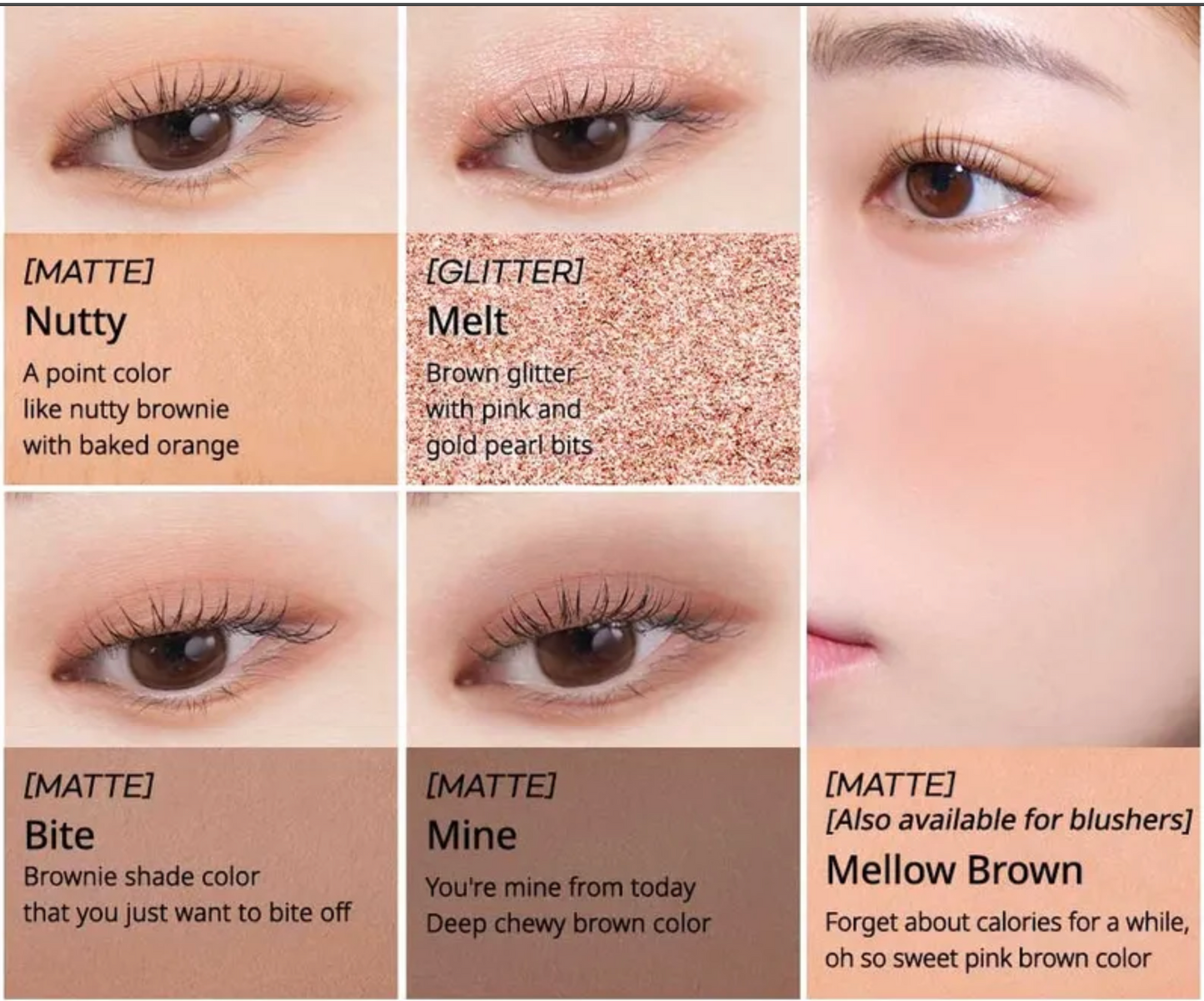 All Take Mood Like Palette Honey K-ookie Collection