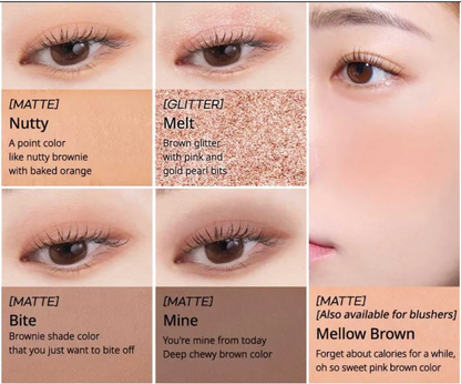 All Take Mood Like Palette Honey K-ookie Collection