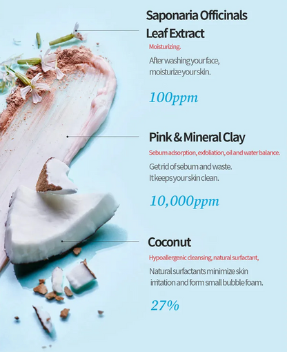 Coconut Clay Cleansing Foam