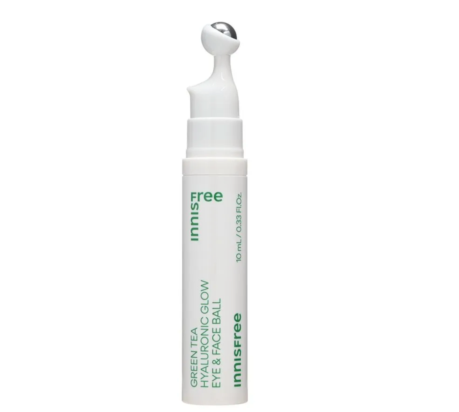 Innisfree Green Tea Hydrating Dewy Eye Base on a white background