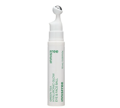 Innisfree Green Tea Hydrating Dewy Eye Base on a white background