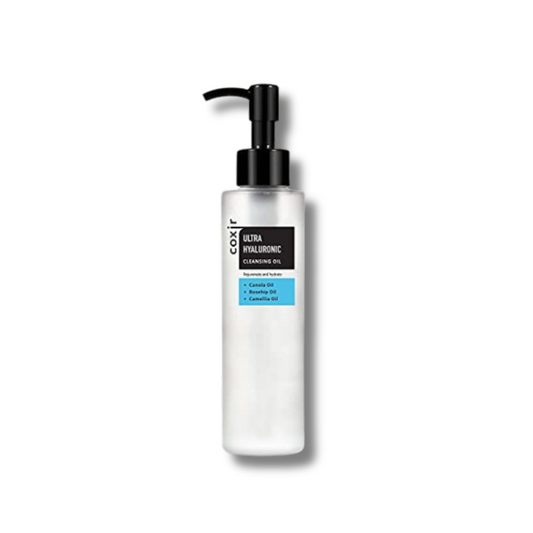 White bottle with black pump on a white background