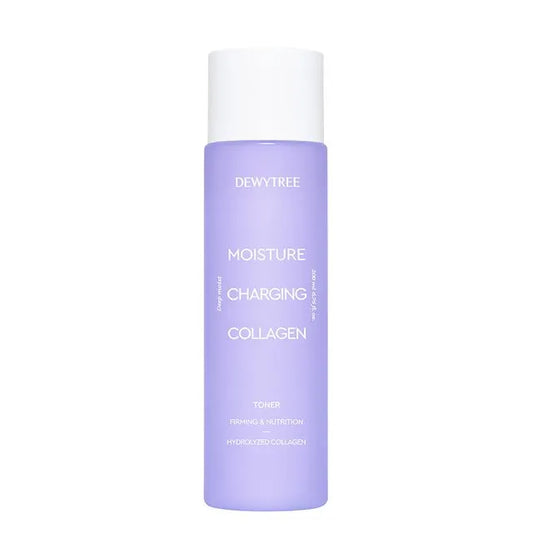 DeWYTREE Moisture Charging Collagen toner bottle on a white background